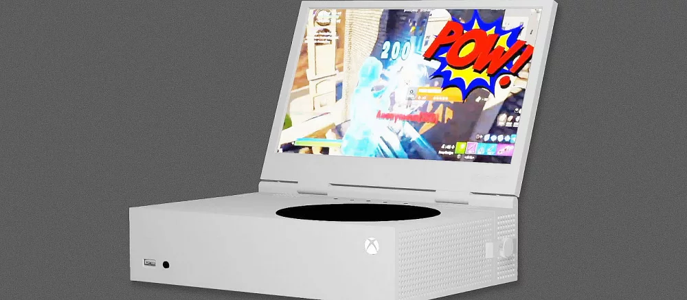 Разработчики показали готовую версию экрана xScreen для Xbox Series S, который превратит консоль в ноутбук