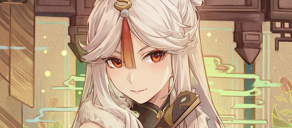 В сеть утек один из новых скинов для Genshin Impact. Он изменяет облик Нин Гуан