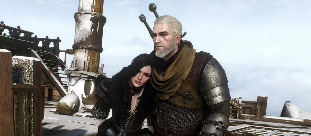 CD Projekt RED оценила портреты Геральта и Йеннифэр из The Witcher 3, нарисованные на дереве