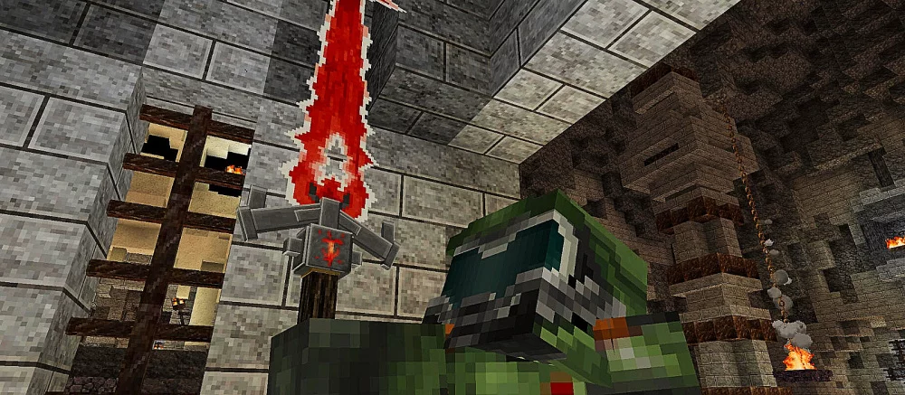 Энтузиаст перенёс DOOM в Minecraft — работа шла 2 года