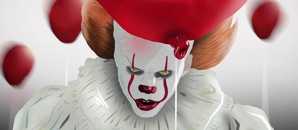 Художник воссоздал клоуна Пеннивайза из ужастика «Оно». Его работу оценил разработчик Back 4 Blood