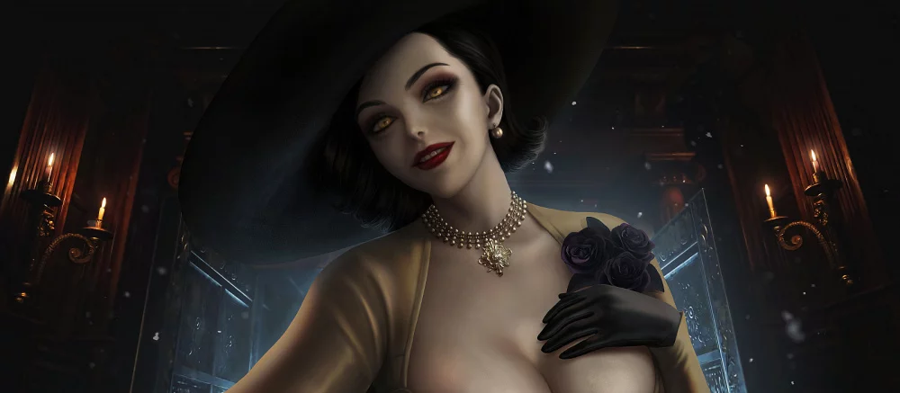 Настоящая леди Димитреску показала, как купается в «Кровавой Мэри». Джилл Валентайн ставит лайк