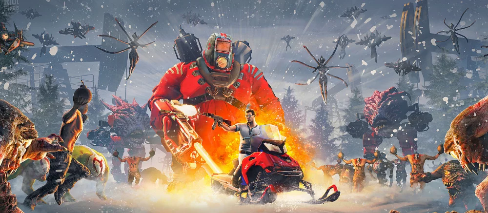 Нефть и «калашников»: первые 10 минут «российского» дополнения Serious Sam: Siberian Mayhem