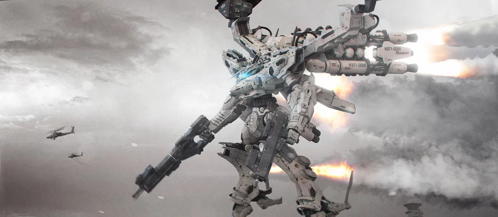 Утекли вероятные скриншоты следующей игры от авторов Dark Souls и Elden Ring — меха-шутера Armored Core 6