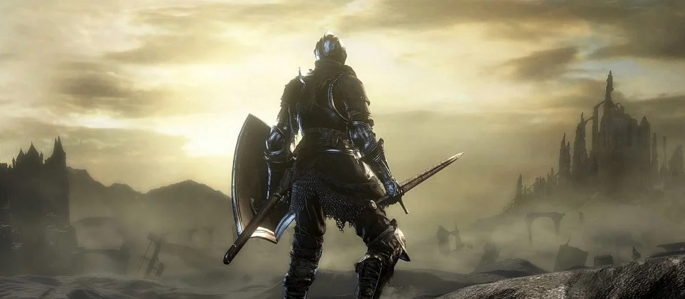 Если бы Dark Souls, Half-Life 2 и Skyrim вышли 30 лет назад — героев игр показали с графикой того времени