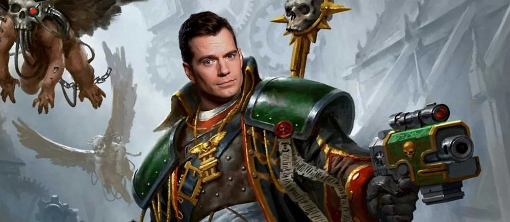 Генри Кавилл посетил офис создателей Warhammer