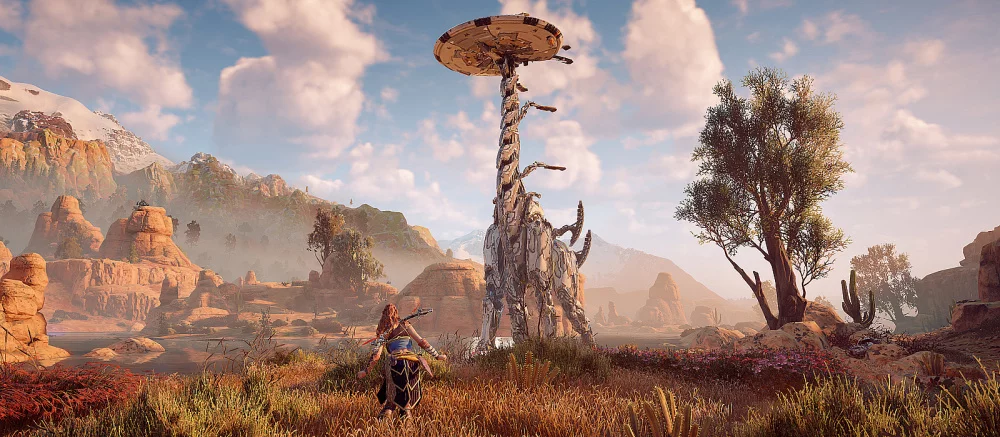 Sony анонсировала LEGO-набор с Длинношеем из Horizon Forbidden West — фото