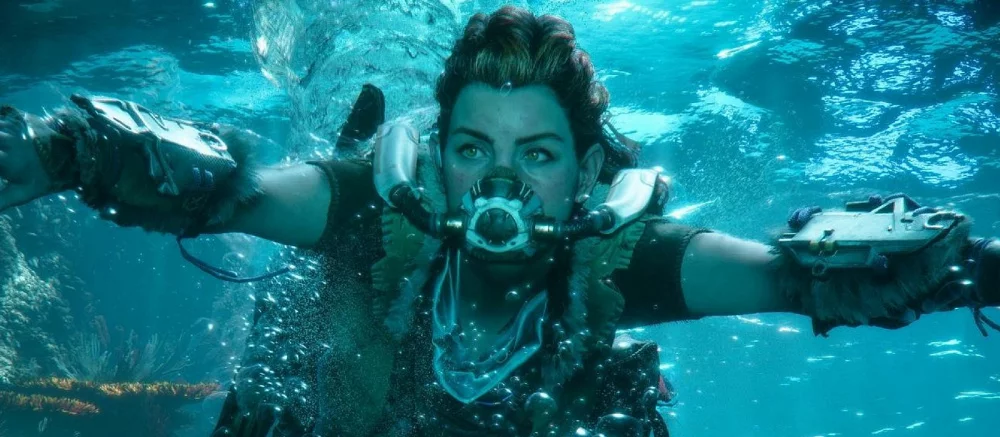 Как дольше плавать под водой в Horizon Forbidden West. Где найти маску для дайвинга