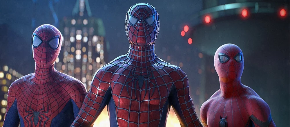 Новое фото со съемок «Человека-паука: Нет пути домой» показало сразу семь Питеров Паркеров