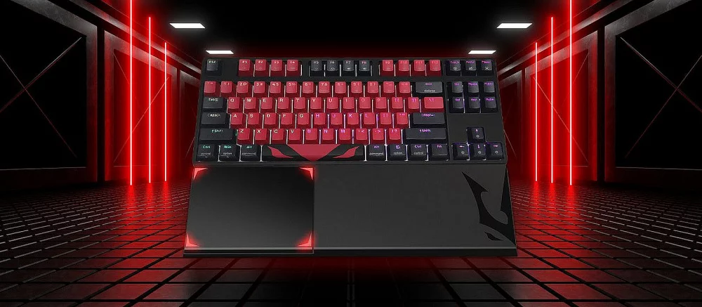 Представлена игровая клавиатура WRAEK Tactonic Pro, которая управляется нажимом ладони