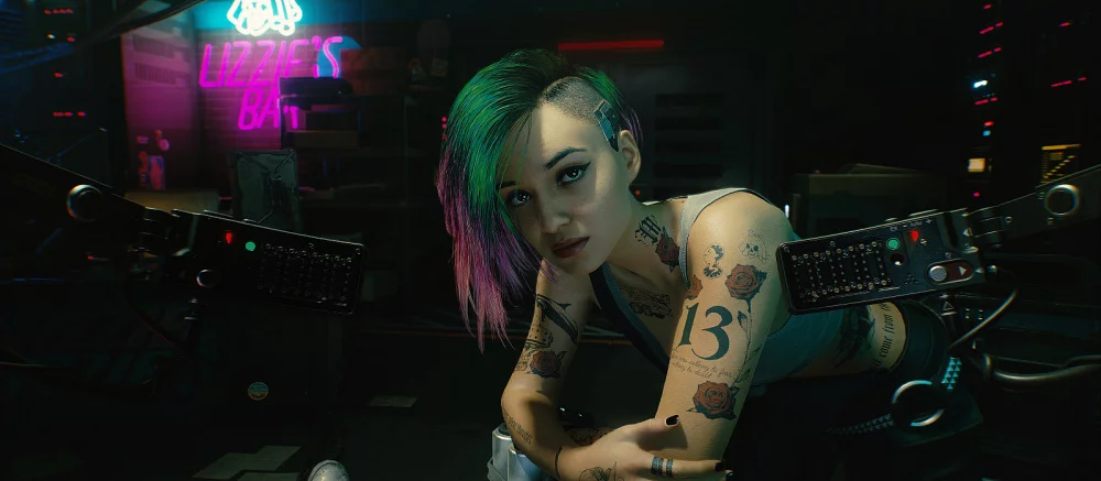 Россиянка показала красивый косплей Джуди из Cyberpunk 2077 на улицах Найт-Сити