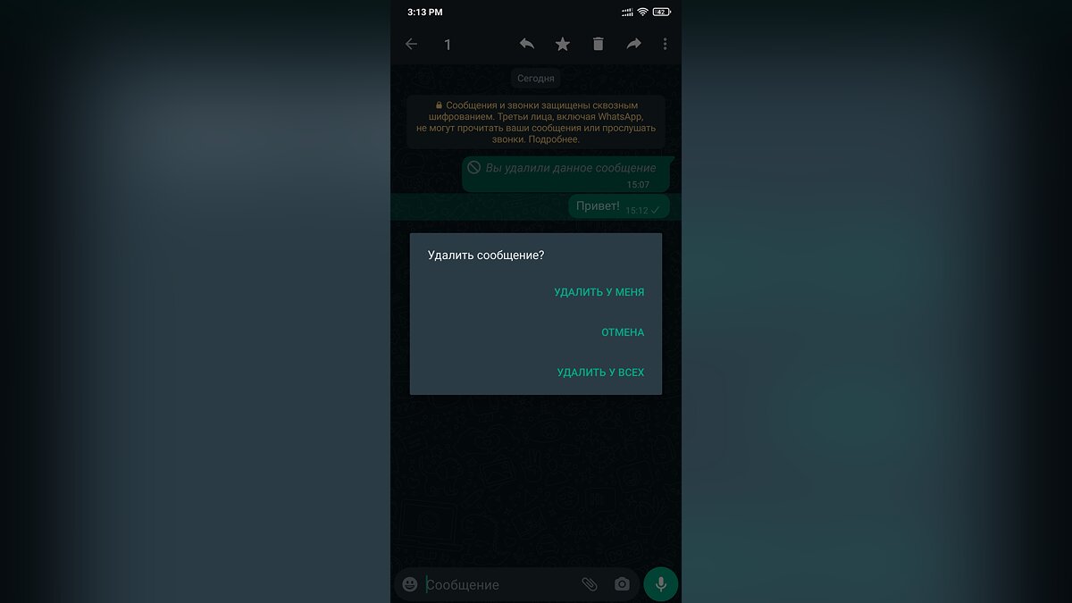 Нет кнопки удалить сообщение в телеграмме фото 2