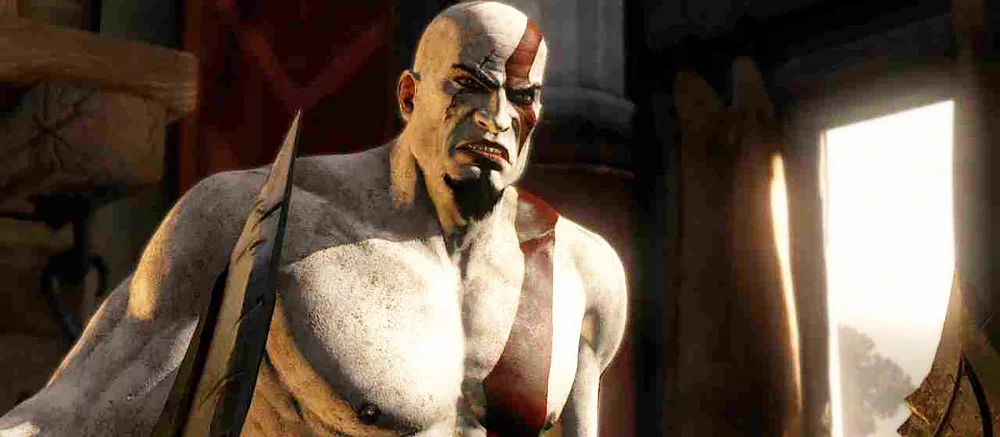В God of War добавили ранний дизайн Кратоса. Герой стал похож на варвара из Diablo 2