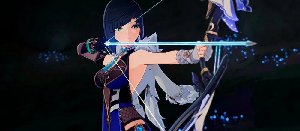 В сети показали совершенно нового персонажа Genshin Impact, которого ещё нет в игре — гидро-лучницу Елан