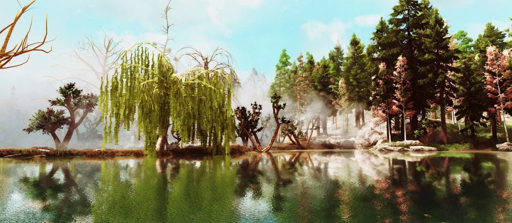 В Skyrim добавили свыше 6000 новых деревьев и показали, как изменился мир игры