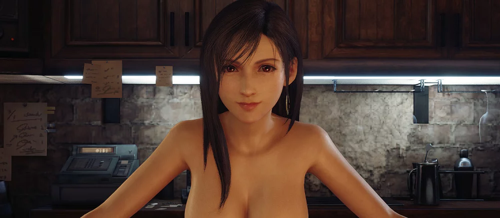 «Выглядит так реалистично» — новый мод с голой Тифой для Final Fantasy VII впечатлил фанатов