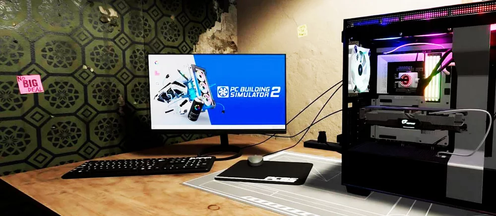 Анонсирована вторая часть популярного симулятора сборки ПК с рейтингом 94% — PC Building Simulator 2