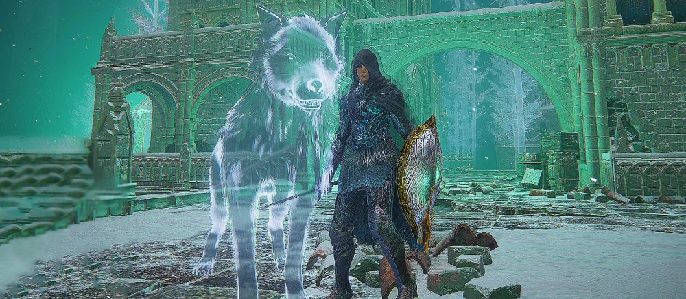 Как отыскать две части медальона и активировать подъёмники Elden Ring. Как решить головоломку в Литургическом городе