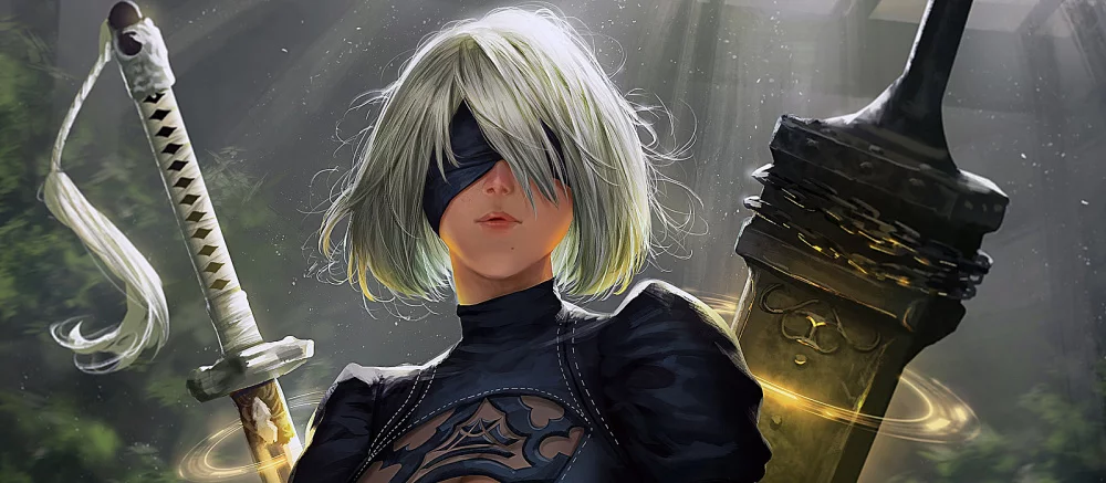 Красотка из России показала горячий косплей девушки-андроида 2B — теперь в масле и черном латексе