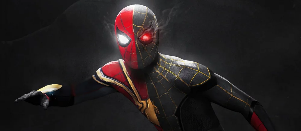 На новом арте «Человека-паука: Нет пути домой» показали чёрно-золотой костюм и двух злодеев