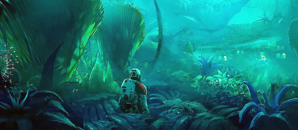 На новых артах космической RPG с открытым миром Starfield показали планеты, которые посетят игроки