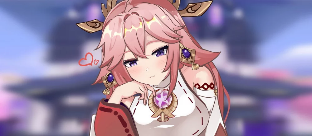 Показана фигурка Яэ Мико из Genshin Impact, с которой можно снять платье и увидеть её прелести