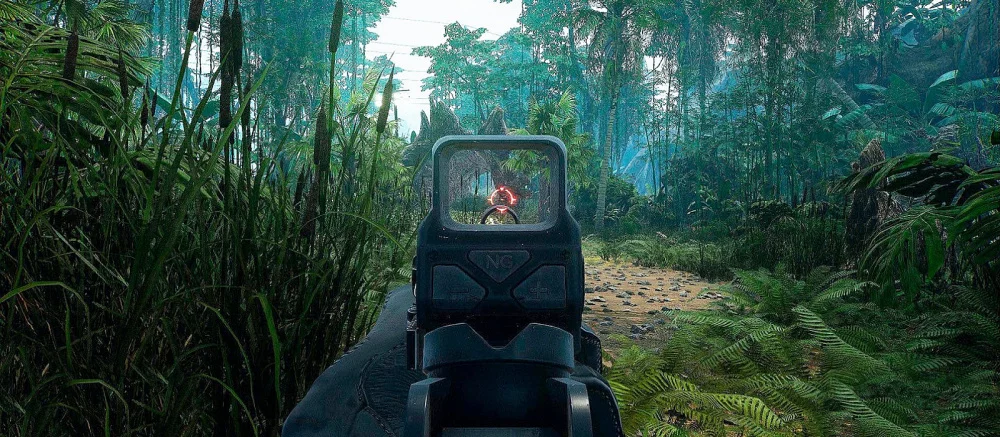 В сети показали новые скриншоты шутера, похожего на Crysis с динозаврами — Primal Dominion