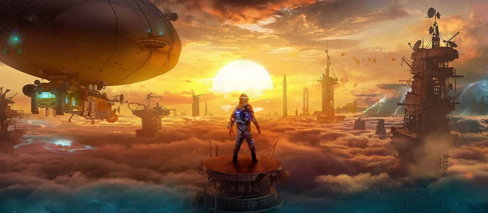 Вышел геймплей постапокалиптической выживалки Forever Skies, где можно летать на дирижабле