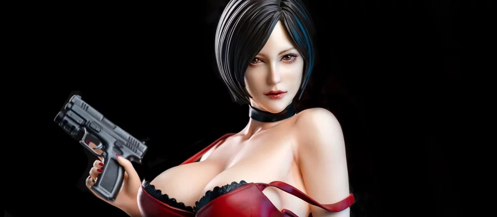 На фото показали откровенную фигурку Ады Вонг из Resident Evil 4, которую можно раздеть догола