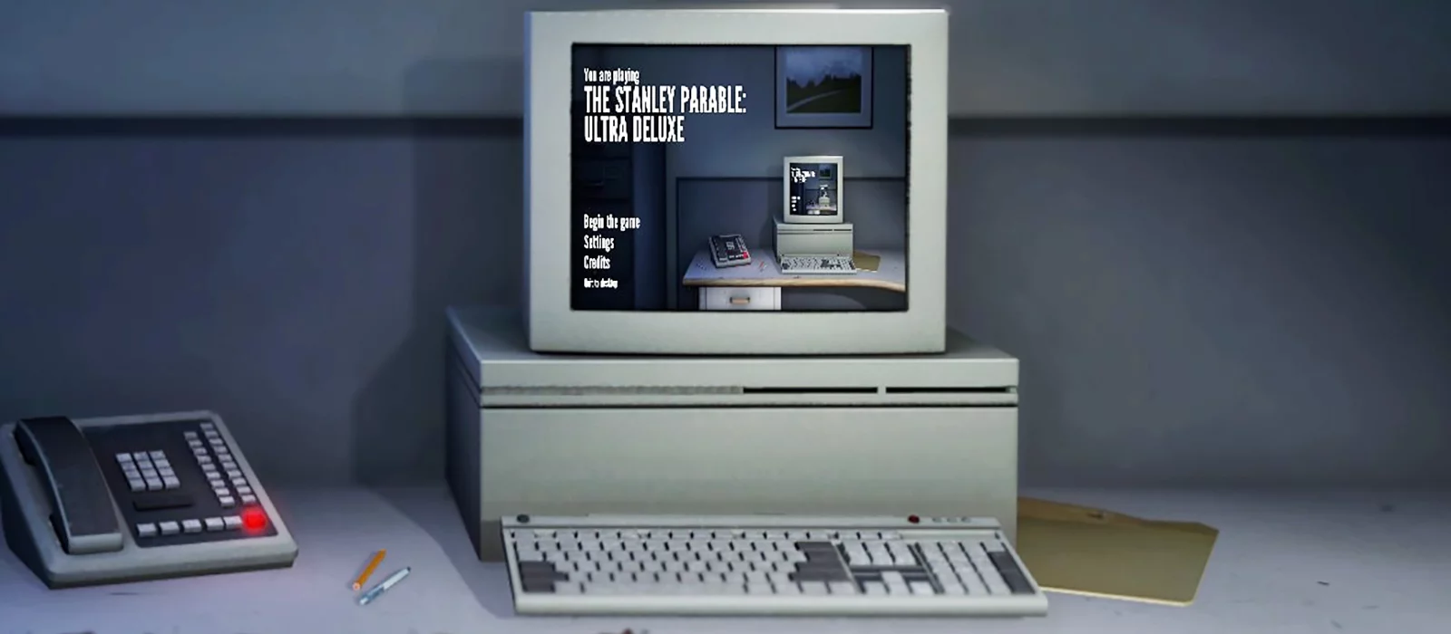 Stanley parable ultra. Ultra Deluxe Stanley. The Stanley Parable: Ultra Deluxe. The Stanley Parable Ultra Deluxe русская озвучка. The Stanley Parable Ultra Deluxe логотип.