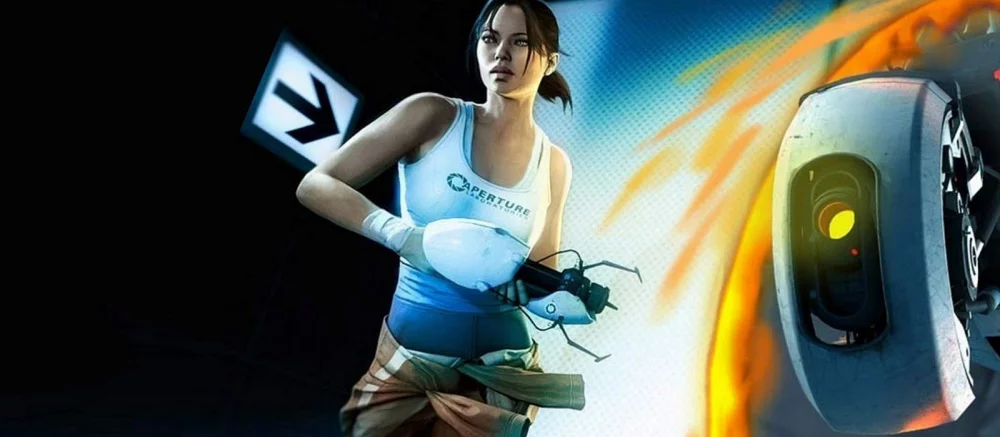 Разработчик показал, как могла бы выглядеть первая Portal, если бы весила всего 1 мегабайт