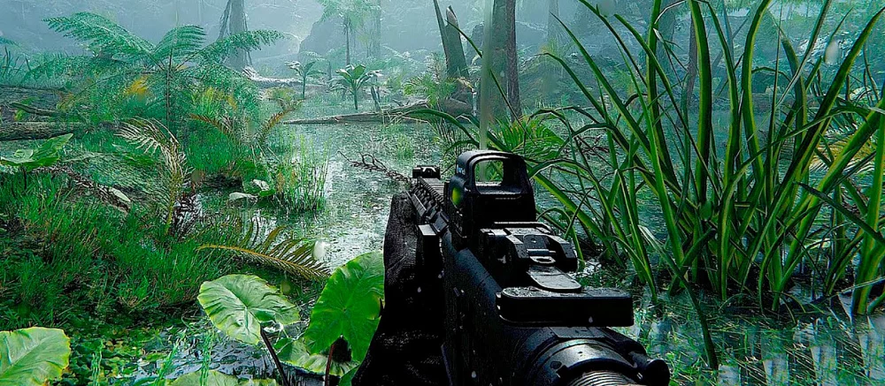 Появились новые кадры шутера с крутой графикой и разрушаемостью Project Ferocious, похожего на Crysis