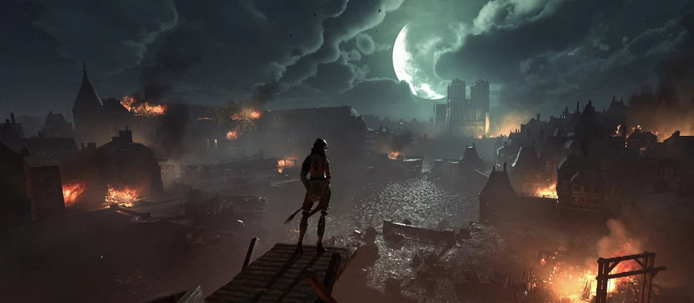 Появился новый геймплей Steelrising — мрачного стимпанк-экшена про девушку-робота