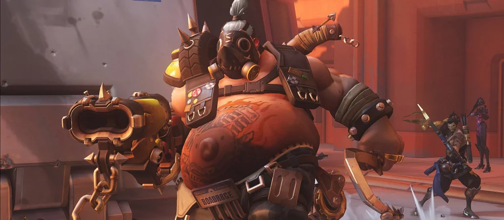 В Overwatch 2 заметили новый облик Турбосвина. Теперь у него ирокез и куртка