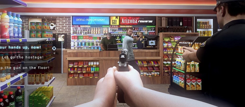 В Steam можно бесплатно опробовать новый симулятор полицейского Police Shootout