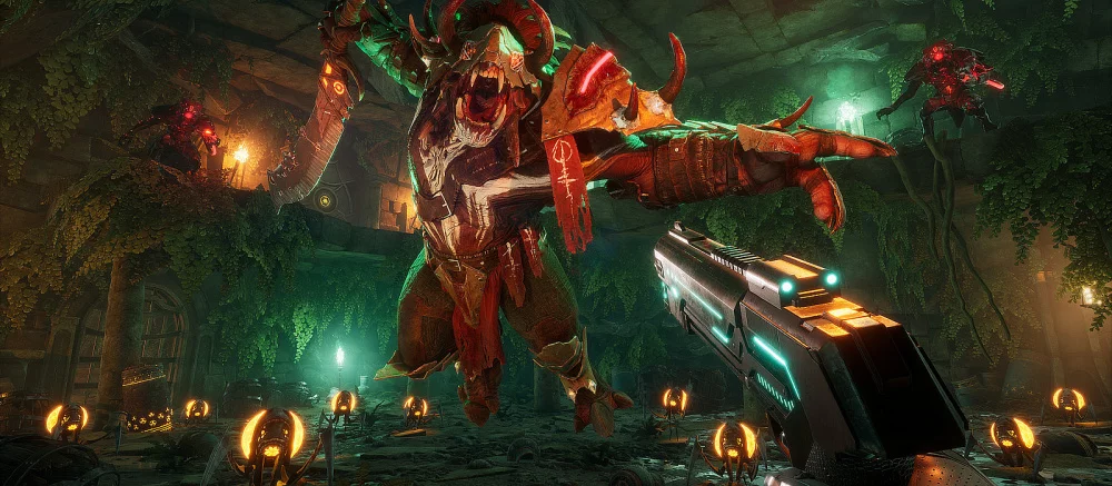 Впечатления от Warstride Challenges. DOOM смешали с Ghostrunner, но результат понравится не всем