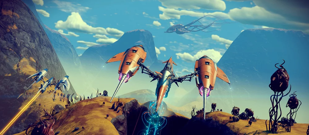 Авторы No Man's Sky запустили экспедицию с временной петлей и гигантским космическим Левиафаном