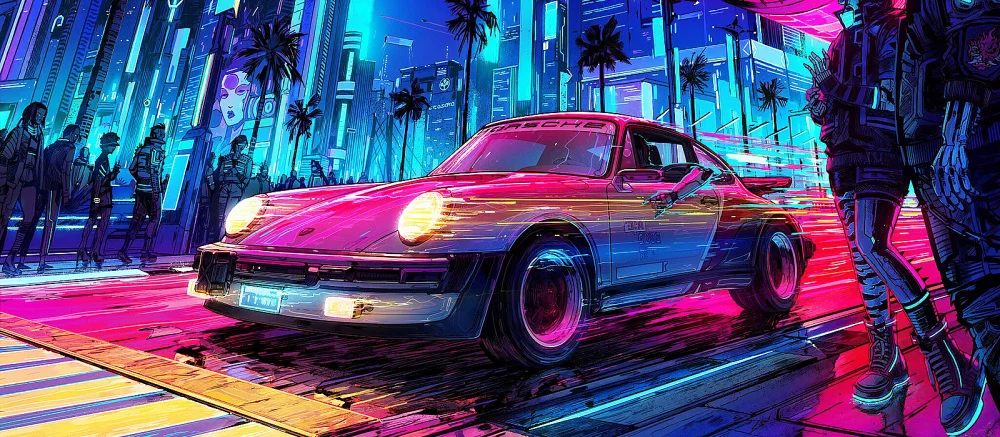 CD Projekt RED показала три самых красивых скриншота с транспортом из Cyberpunk 2077