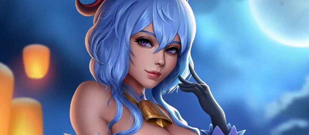 Модель из России показала эротический косплей Гань Юй из Genshin Impact