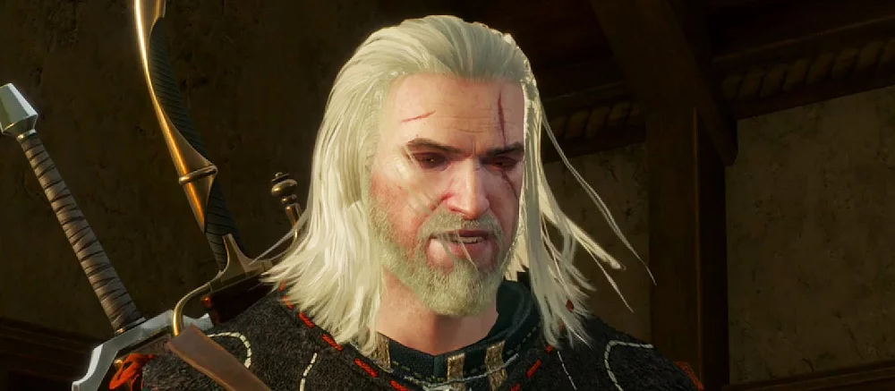 Фанат поиздевался над The Witcher 3, занизив ее графику до запредельного уровня. Геральт выглядит так, будто наелся пельменей
