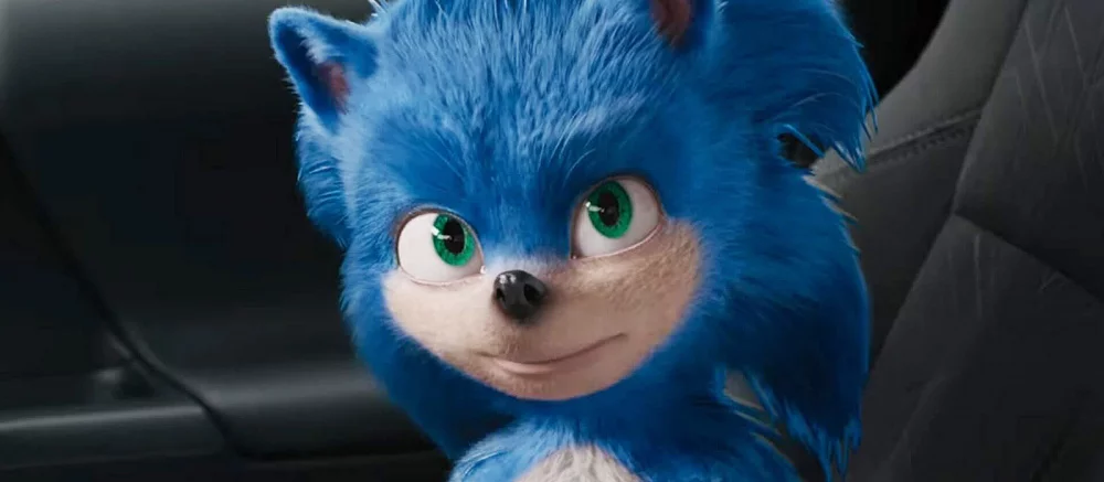 Кринжуха дня — Соника показали с обезумевшим и жутким лицом. С таким видом ему дорога только в ужастик