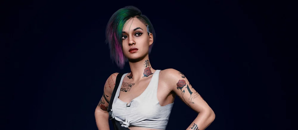 Новый мод для Cyberpunk 2077 делает роман с Джуди более разнообразным