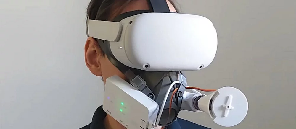 Создана маска для виртуальной реальности, которая будет душить пользователя