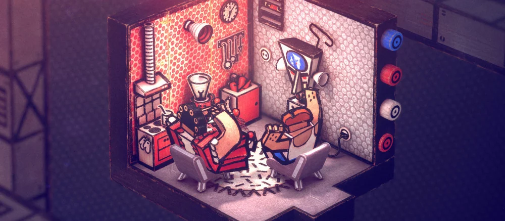 Создатели Machinarium анонсировали Phonopolis — трехмерную антиутопию, где мир создан из картона