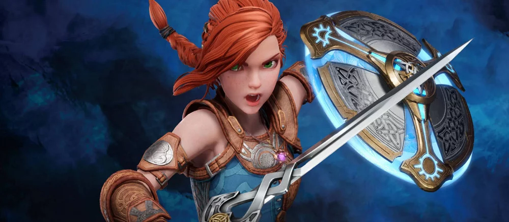 Авторы ролевого экшена про молодую воительницу Asterigos: Curse of the Stars показали битву с боссом