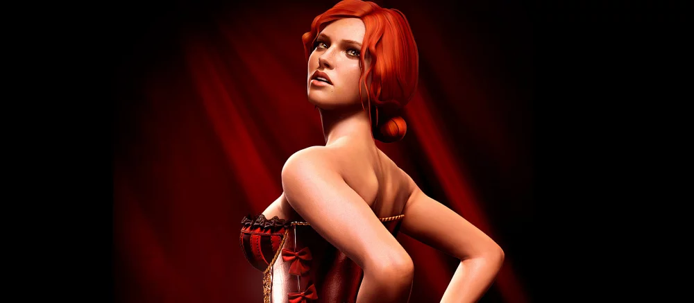 CD Projekt RED показала арт с прелестной Трисс из The Witcher 2, нарисованный одной из фанаток