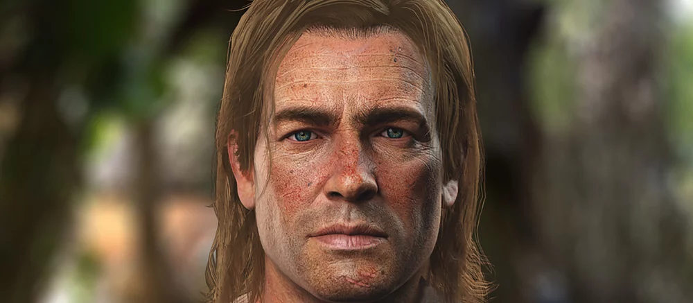 Если бы Red Dead Redemption 2 работала на движке Skyrim — геймер показал, как бы выглядела игра