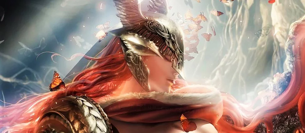 Горячая косплеерша разделась почти догола и перевоплотилась в Малению из Elden Ring — фото