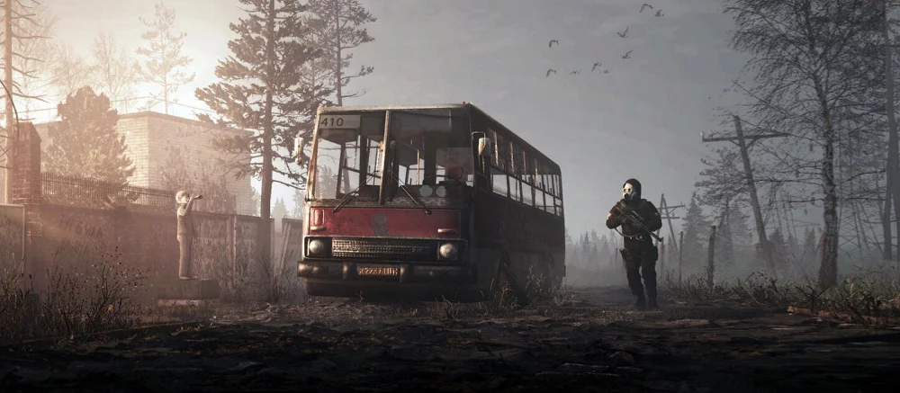 Художник «оживил» официальный арт S.T.A.L.K.E.R. 2 — получилось очень атмосферно