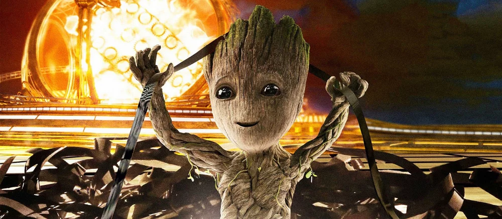 Marvel показала первый постер мультсериала про Малыша Грута из «Стражей галактики» — премьера 10 августа